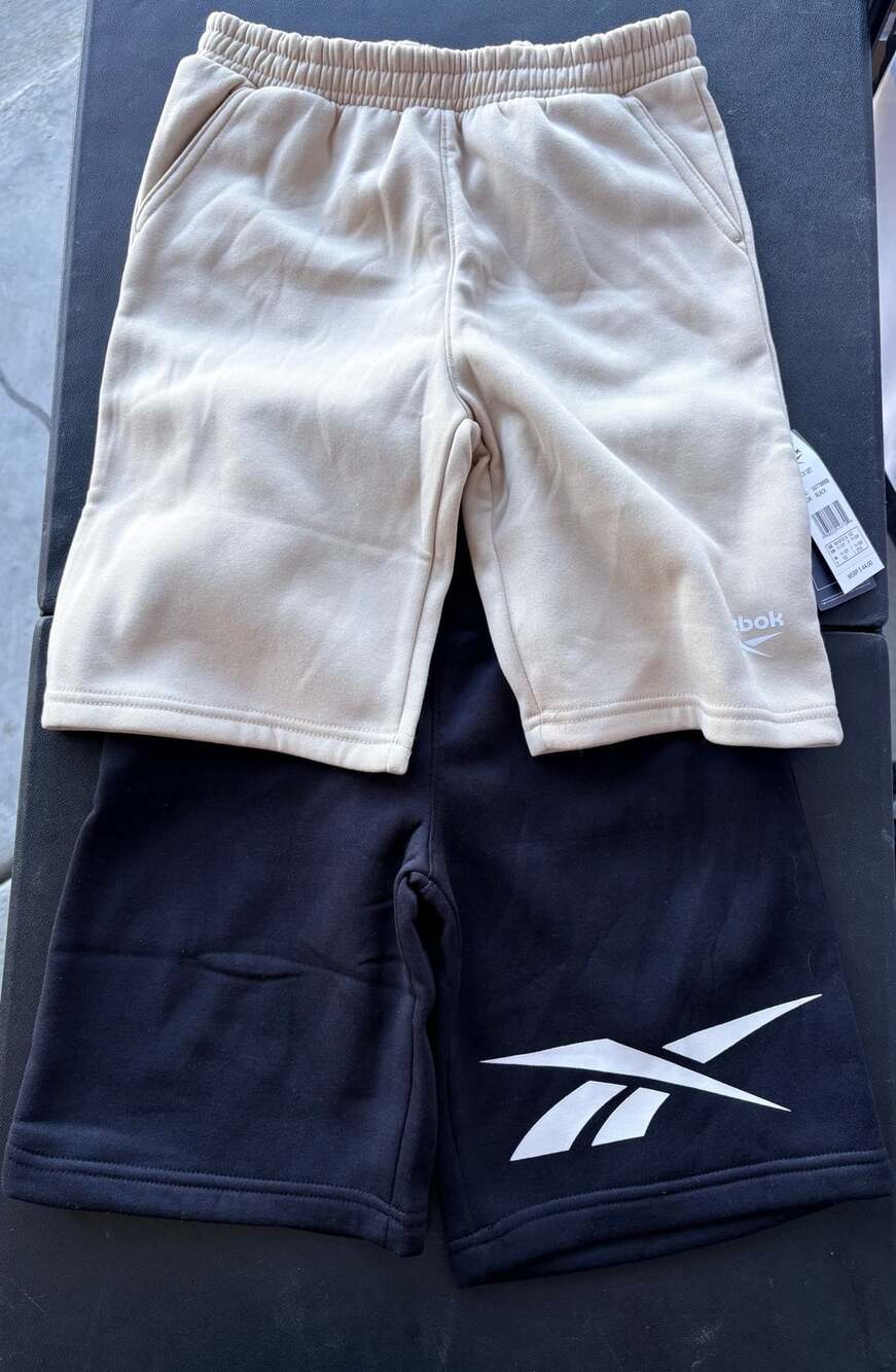 Reebok 2 Pack Fleece Shorts Size M (10/12) (104)